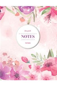 Dot Grid Notes 110 Pages