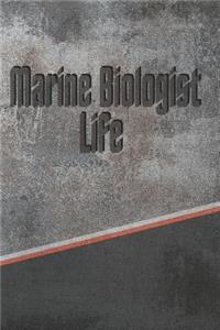 Marine Biologist Life: Personalized Journal, Notebook Lined Pages 120 Pages 6x9