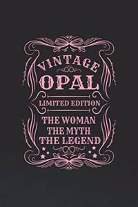 Vintage Opal Limited Edition the Woman the Myth the Legend