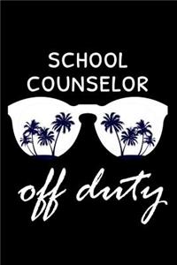 School Counselor Off Duty