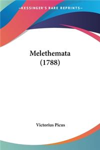 Melethemata (1788)