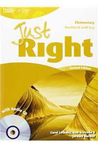 Just Right Bre Elementary Workbook Without Key