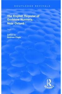 English Register of Godstow Nunnery, Near Oxford