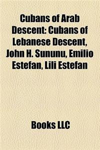 Cubans of Arab Descent
