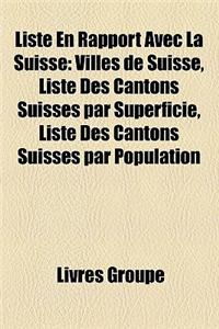 Liste En Rapport Avec La Suisse