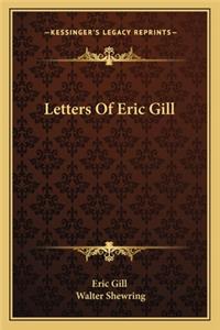 Letters of Eric Gill