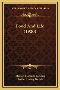 Food And Life (1920)