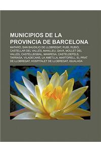 Municipios de La Provincia de Barcelona