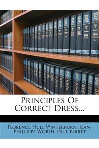 Principles of Correct Dress...