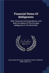 Financial Status of Belligerents