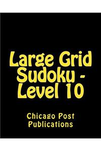 Large Grid Sudoku - Level 10