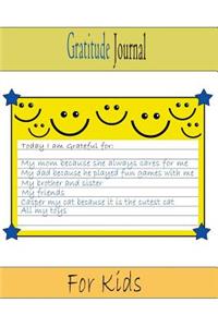 Gratitude Journal For Kids