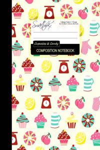 Composition Notebook - Cupcakes & Candy