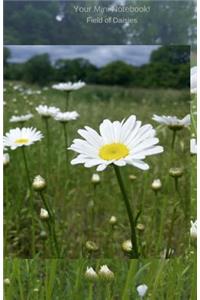 Your Mini Notebook! Field of Daisies