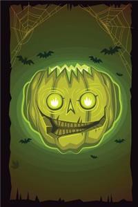 Zombie Pumpkinhead Notebook