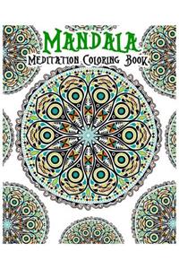 Mandala Meditation Coloring Book