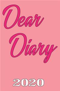 Dear Diary 2020: My intimate diary for 2020