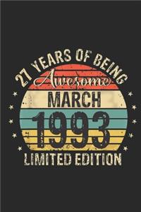 Born March 1993 Limited Edition Bday Gifts