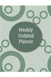 Weekly Undated Planner