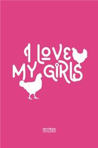 I love my Girls Notizbuch