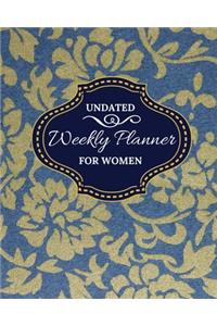 Undated Weekly Planner for Women