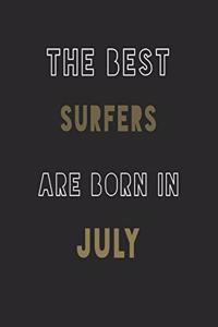 The Best Surfers are Born in July journal