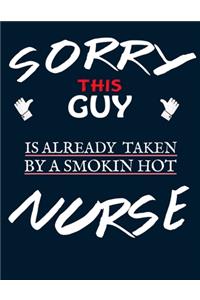 Sorry this guy is already taken by a smokin hot Nurse