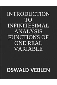 Introduction to Infinitesimal Analysis Functions of One Real Variable