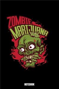 Zombie Marijuana Notebook