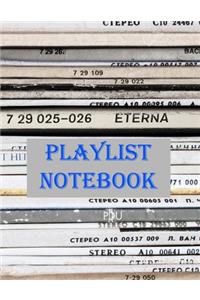 Playlist Notebook