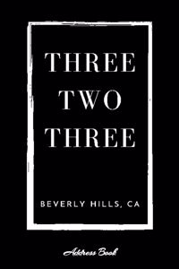 Address Book Three Two Three Beverly Hills, CA