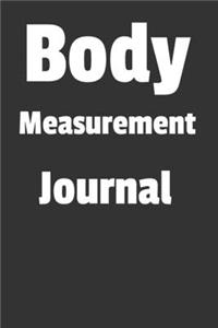 Body Measurement Journal