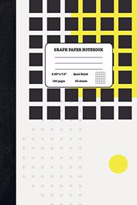Graph Paper Notebook Quad Ruled 5x5