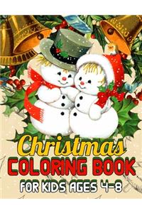 Christmas Coloring Book for Kids Ages 4-8