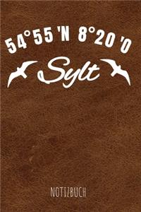 Sylt Notizbuch