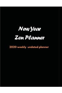 New Year Zen Planner