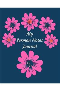 My Sermon Notes Journal