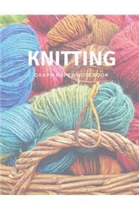 Knitting Graph Paper Notebook