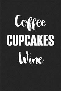Coffee Cupcakes Wine