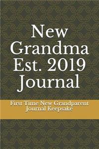 New Grandma Est. 2019 Journal