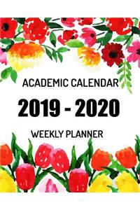 Academic Calendar 2019-2020 Weekly Planner