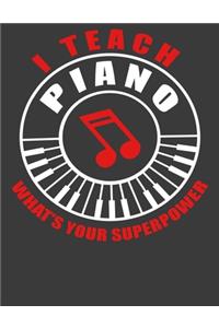 I Teach Piano