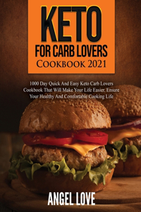 Keto for Carb Lovers Cookbook 2021