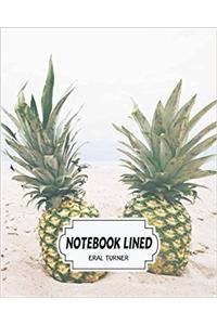 Notebook Lined Pineapple: Notebook Journal Diary: 2