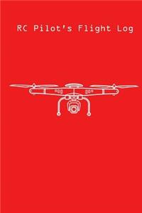 Rc Pilot's Flight Log - Red