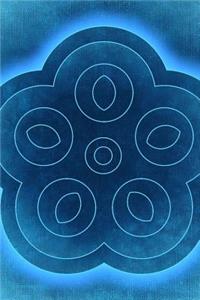 Flower Pattern in Blue Journal