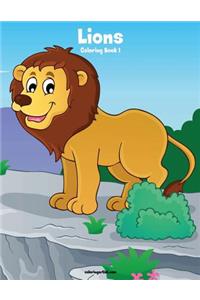 Lions Coloring Book 1