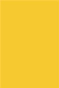 Sunflower Yellow 101 - Lined with Margins Notebook (Narrow)