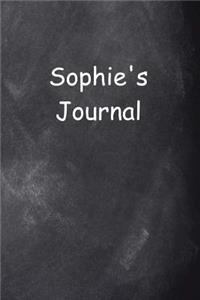 Sophie Personalized Name Journal Custom Name Gift Idea Sophie