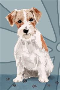 Journal Notebook For Dog Lovers, Jack Russell Terrier Sitting Pretty 9